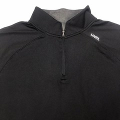 UNRL Pullover Mens XL Black Athletic Fit ￼Golf 1/4 Zip Stretch Performance L/S