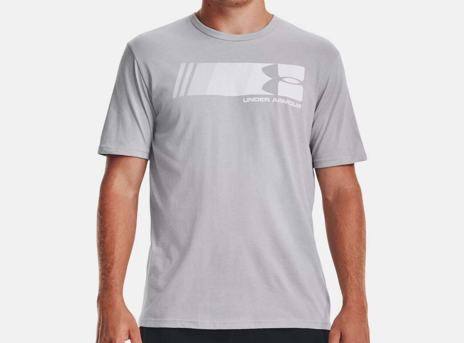 Under Armour Men's Fast Left Chest T-Shirt - Grey gallery