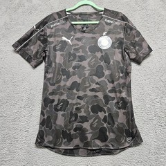 BAPE Puma Shirt Mens Small Camo BAPE FC Soccer Jersey DryCell A Bathing Ape