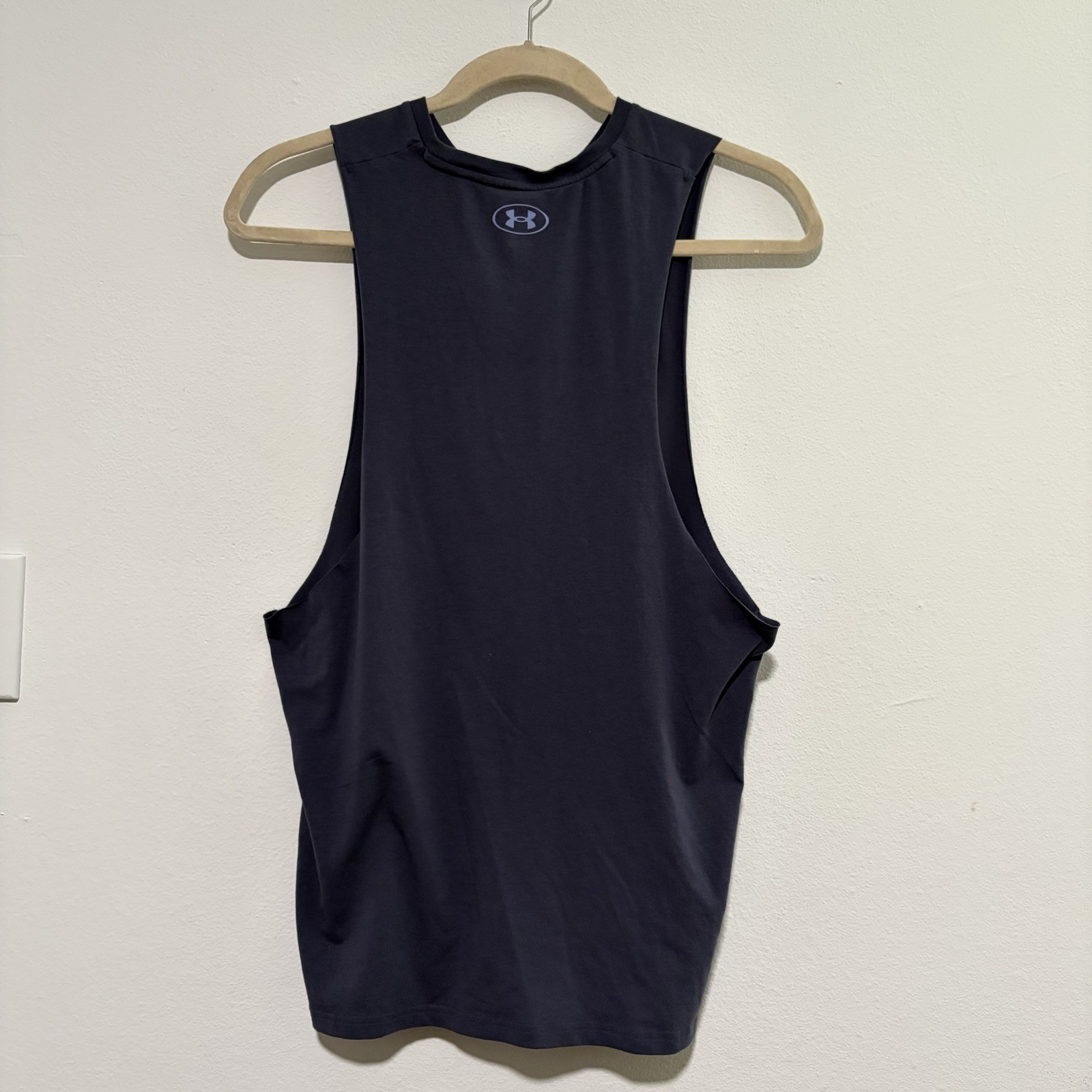 Under Armour Project Rock Purple Sleeveless Iron Paradise 45lb Blade Tank Top L gallery