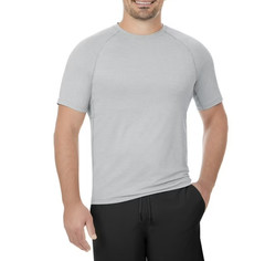 Shirt Grey Active Tee Wicking Light Weight Men’s XL By Member’s Mark