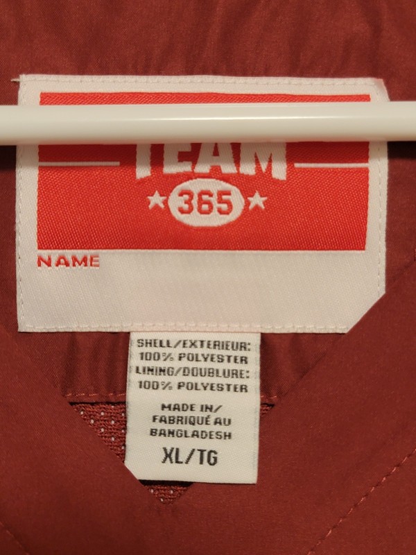 Team 365 Wind Shirt Mens Size XL gallery