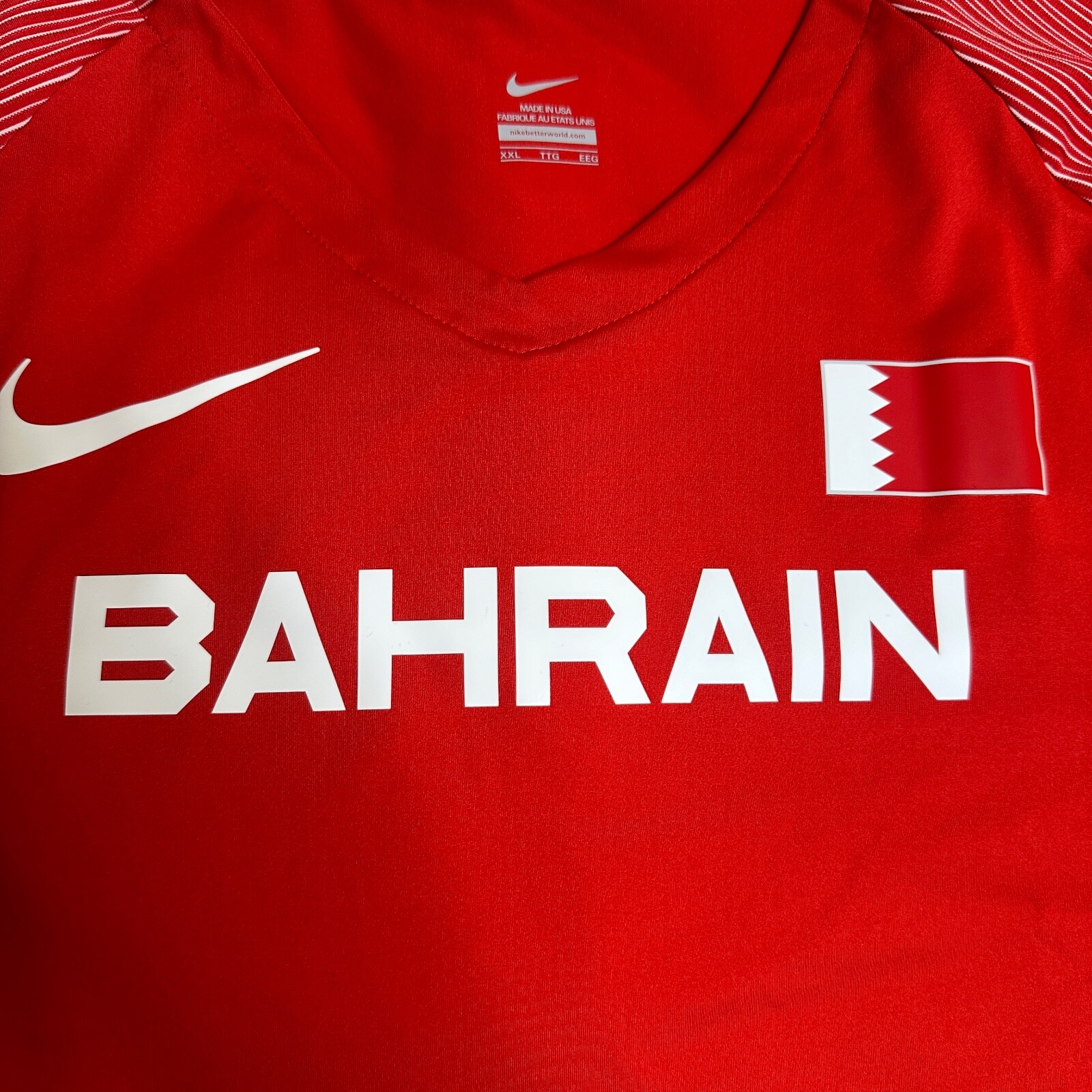 Nike Pro Elite Bahrain Training Track & Field Vapor Olympics Shirt Men's XXL gallery