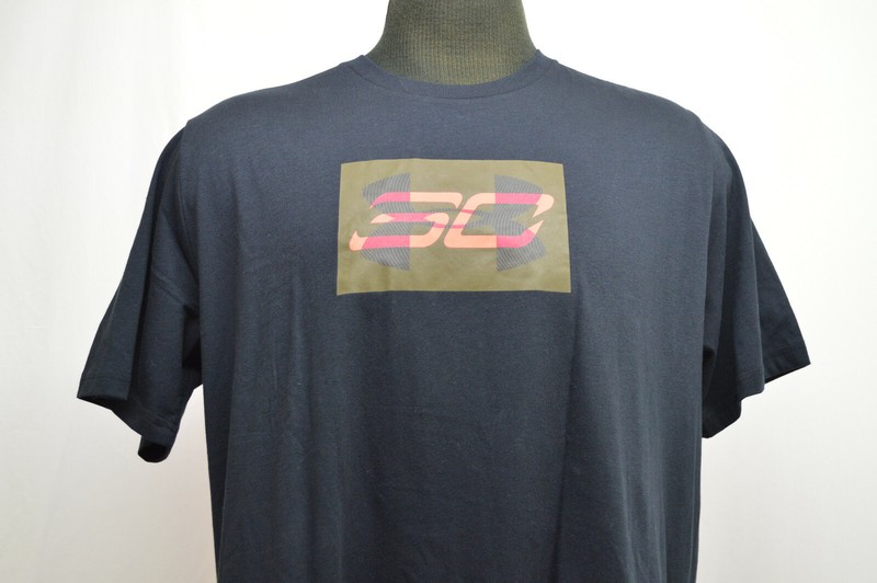 NEW Under Armour Stephen Curry SC30 Graphic Black Men's T-Shirt 1342987 SIZE XL gallery