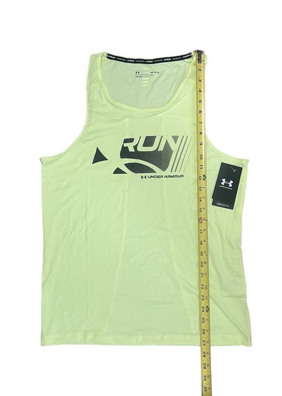 Under Armour Fitted CoolSwitch Run Singlet/Tank, Men’s Medium- NWT $40 gallery