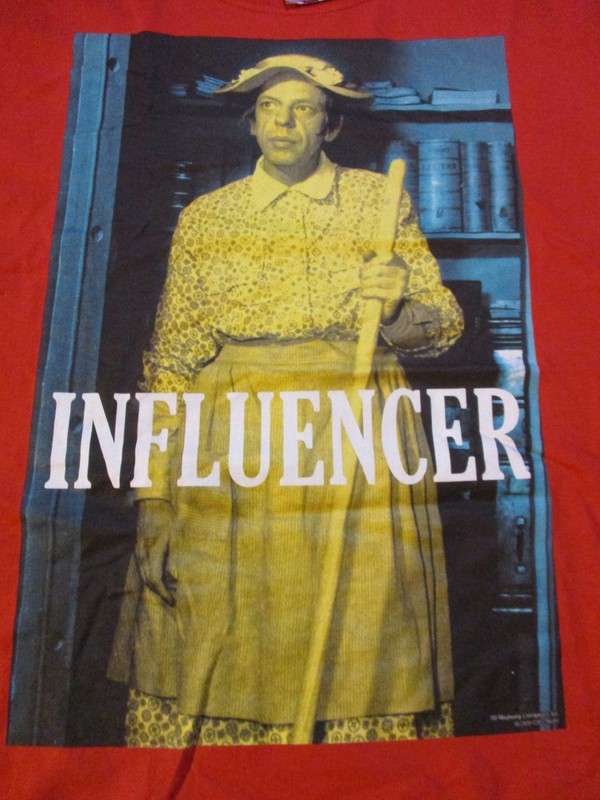 DON KNOTTS BARNEY FIFE INFLUENCER T-SHIRT LARGE NEW NWT THE ANDY GRIFFITH SHOW gallery