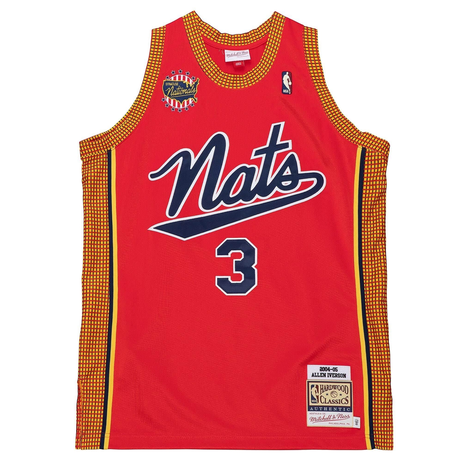 MITCHELL & NESS NBA ALTERNATE JERSEY PHILADELPHIA 76ERS 2004 ALLEN IVERSON gallery