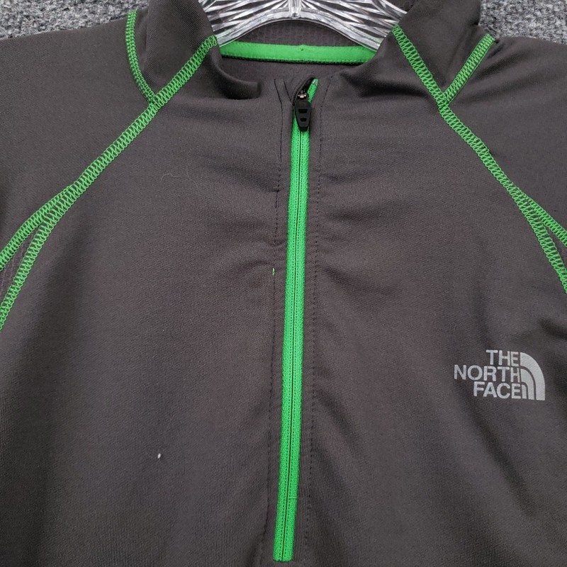 The North Face Jacket Mens S Small Gray Flight Series 1/4 Zip Pullover Athletic gallery