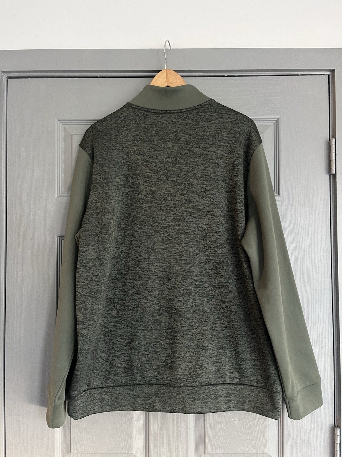 Under Armour Men’s Twist Fleece 1/4 Zip Pullover Marine OD Green/Black XL gallery