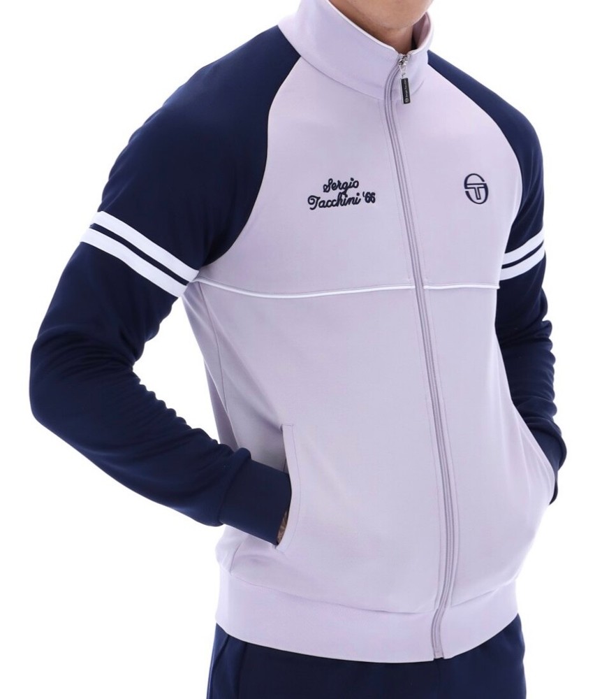 Sergio Tacchini - Anderlecht - Orion Davis Tennis Track Top - McEnroe - Lilac