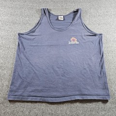 Vintage Pro Club Tank Mens 2XL Blue Nowhere Else Butt Graphic Beach USA 90s