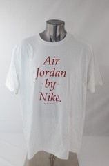 Air Jordan by Nike Short Sleeve White Men’s Size 3XL New with Tags AQ3760 100