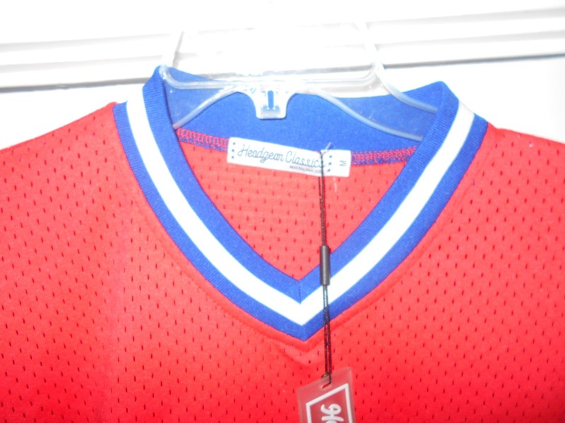 Headgear Classics Phila #3 Negro League Orange Blue Jersey Shirt Size Medium gallery