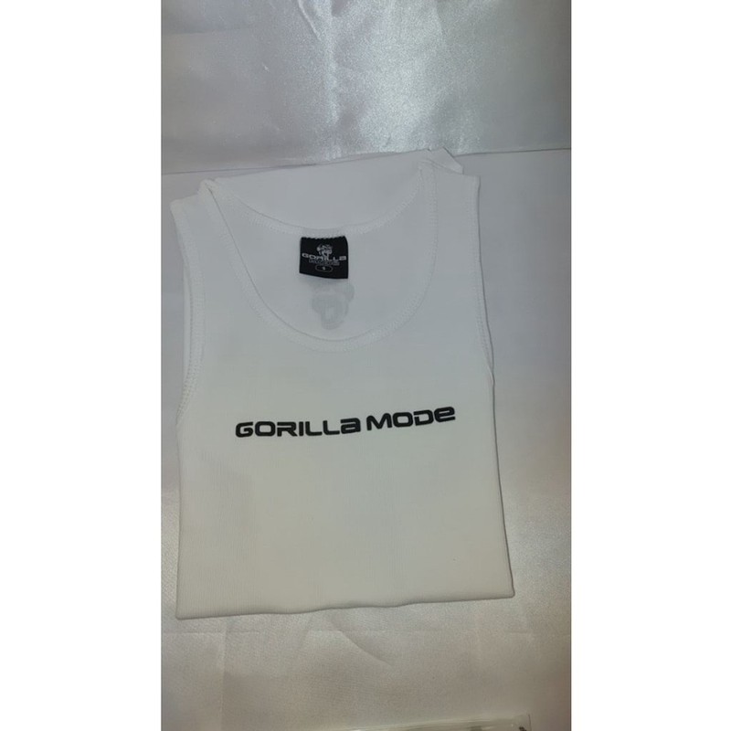 Gorilla Mind - Gorilla Mode (Unisex) Tank Top - White - Size XXL NEW gallery