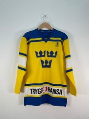 Vintage 90’s Tibas Sweden Ice Hockey Jersey (Size: about M)