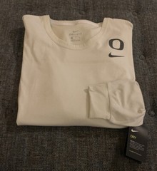 Nwt Nike Drifit Oregon Ducks Thin Sweater Mens Size XL Cream $150 D20
