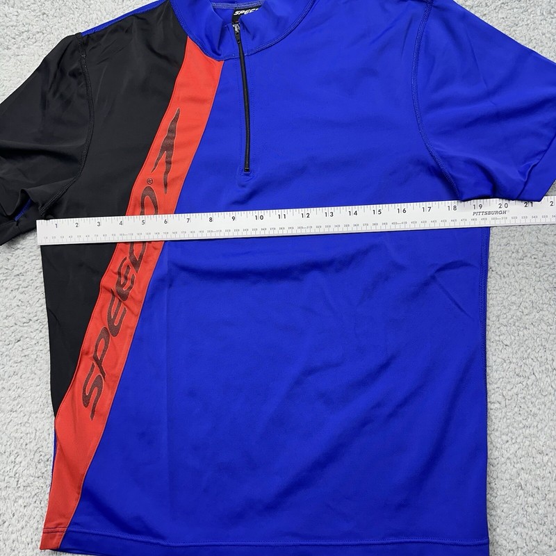 Speedo Sport Systems Mens Size Medium Cycling 1/4 Zip Shirt & Short Set 828213 gallery
