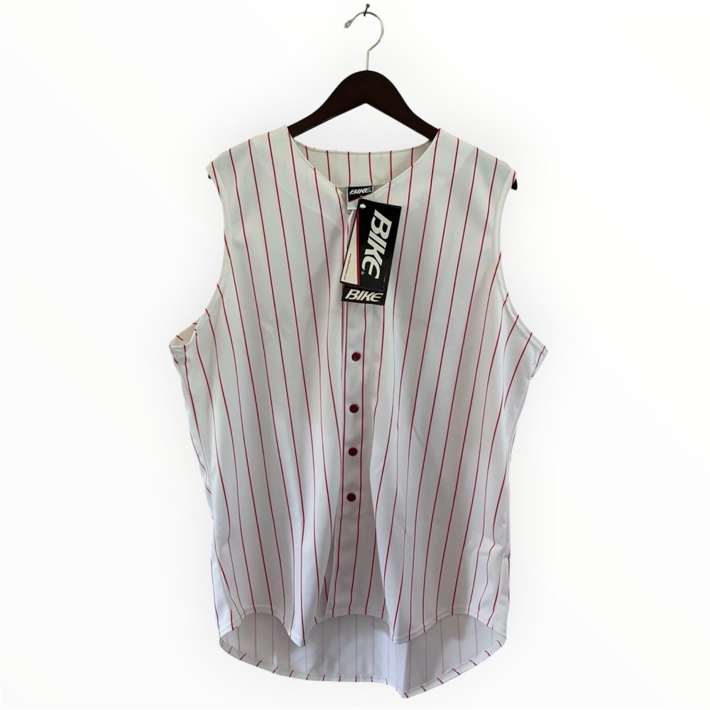 vintage BIKE sleeveless baseball jersey mens size XL deadstock NWT 90s
