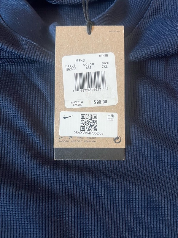 Nike ACG Mens USA Olympics Paralympic Team Long Sleeve IB2635-451 Shirt Sz 2XL gallery