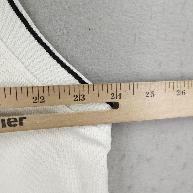 No Cal Shirt Mens XL White Black Skull Bandana Sleeveless Jersey Tank Top V Neck gallery