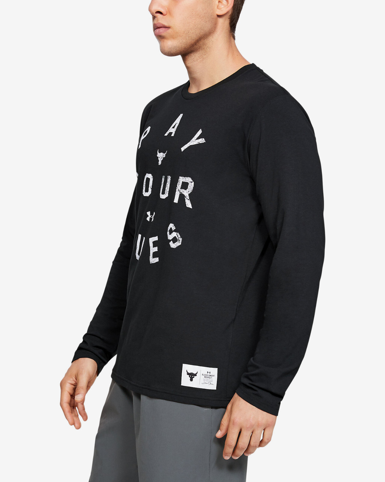 Under Armour Project Rock Pay Your Dues T-Shirt Size Medium Men's NWT gallery
