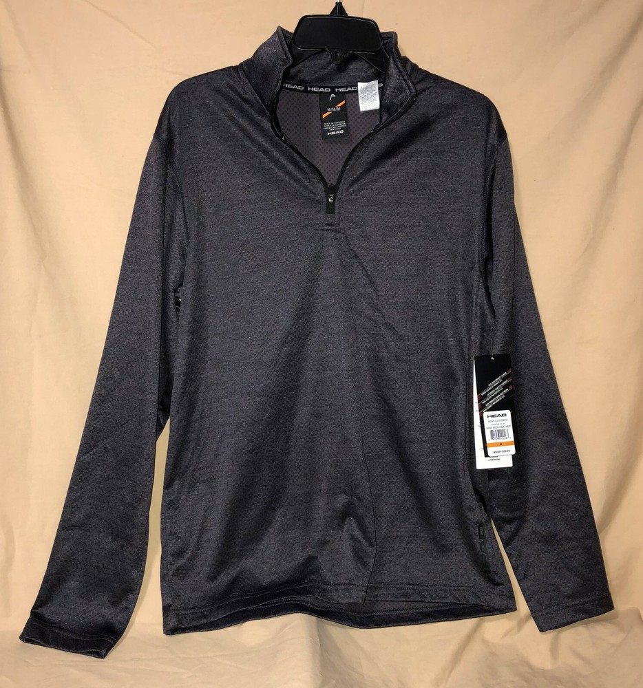 Head Bio Fit Comfort Stretch Active Pullover Men's Size Slim Medium