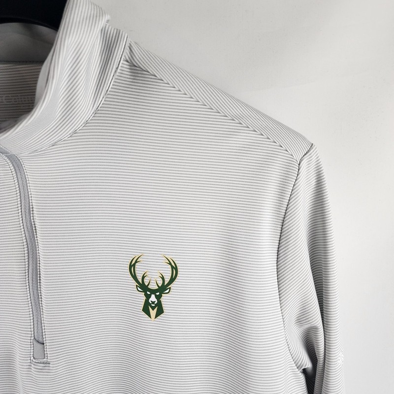 Columbia Pullover Men Medium Multi Even Lie Omni Wick Milwaukee Bucks 1/4 Zip gallery