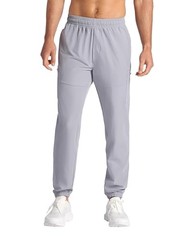 GAM243PA0310 Gaiam Men’s Voyager Cargo Pant, Standard Fit, Size M – Sleet