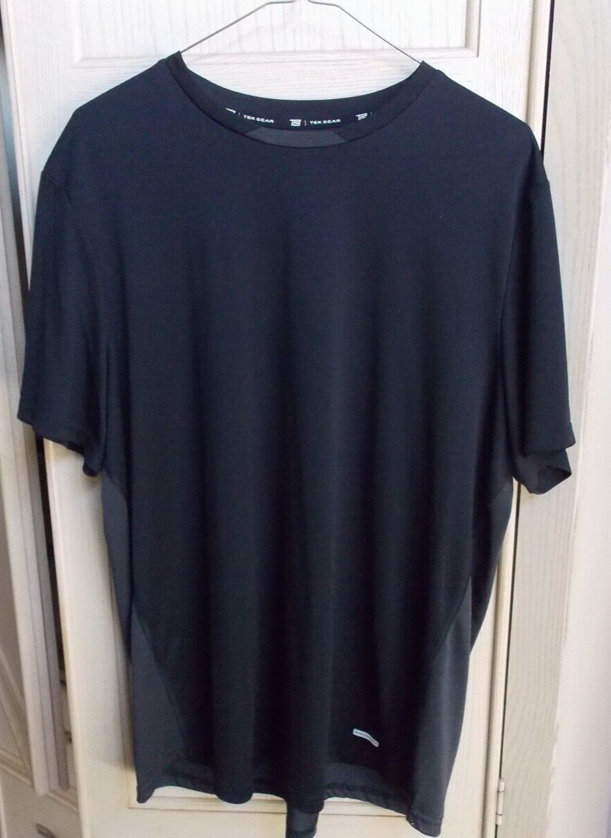 Tek Gear Performance Men's size XL Short Sleeve Training Tee Men's T-Shirt Black gallery