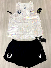 Nike Aeroswift Oregon Project Singlet & Shorts Set XL Iridescent NWT Running