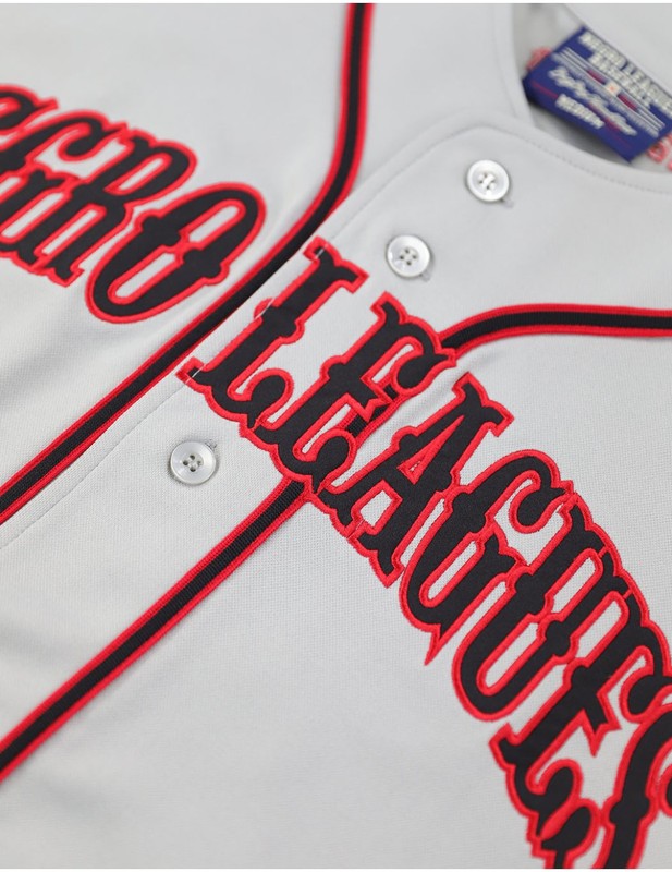 NLBM Negro Leagues M5 Commemorative Baseball Jersey Grey gallery