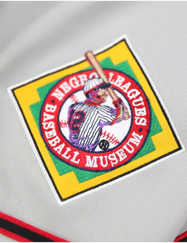 NLBM Negro Leagues M5 Commemorative Baseball Jersey Grey gallery