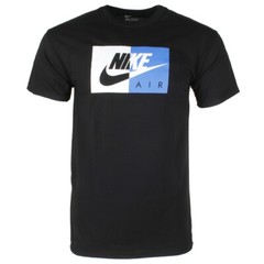 Nike Air Men’s Athletic Short Sleeve Color Blocked Logo Gym Graphic T-Shirt