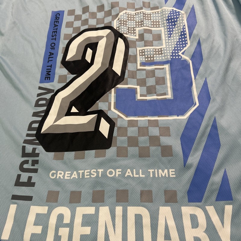Michael Jordan East West Legendary #23 Men's Carolina Blue 5XL Baseball Jersey gallery