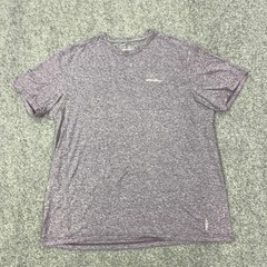 Eddie Bauer Shirt Mens Large Purple Short Sleeve FreeDry Performance Top