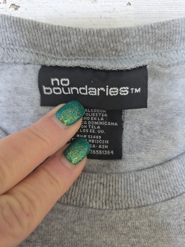 No Boundaries City Dogz Sleeveless Tank Top Shirt Mens Size Large Bull Dog Gray gallery
