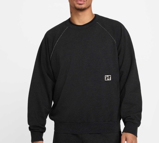 $70 Nike Heritage Dri-FIT Fleece Fitness S Men’s Sports Sweatshirt HJ3136-010 gallery