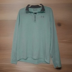Under Armour Mens NWOT Blue Threadborne 1/4 Zip Pullover Lightweight Size XL