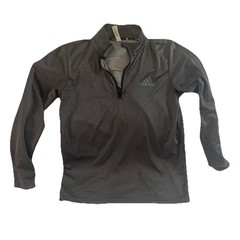 Reebok Mena Climalite Long Sleeve Athletic 1/4 Zipper Size Medium
