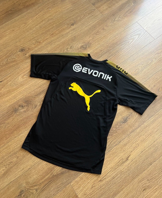 Puma BVB Borussia Dortmund 2017/2018 soccer jersey football shirt size M gallery