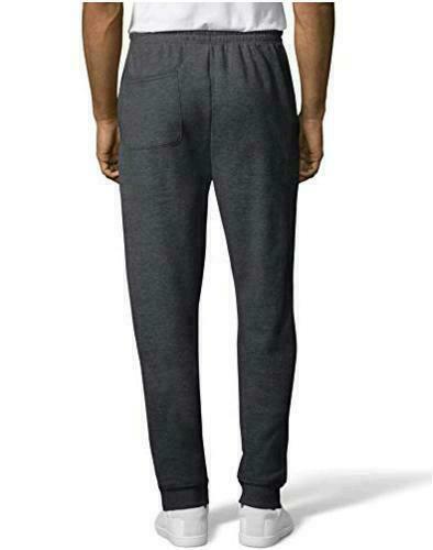 NEW Hanes Men's Fleece Jogger Sweatpant with Pockets, Black, Size 2XL gallery