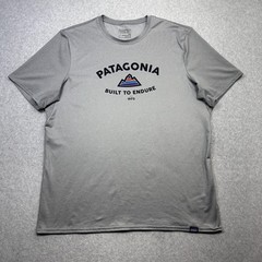 Patagonia Capilene Daily Baselayer Tee Shirt Mens Large Gray Built To Endure