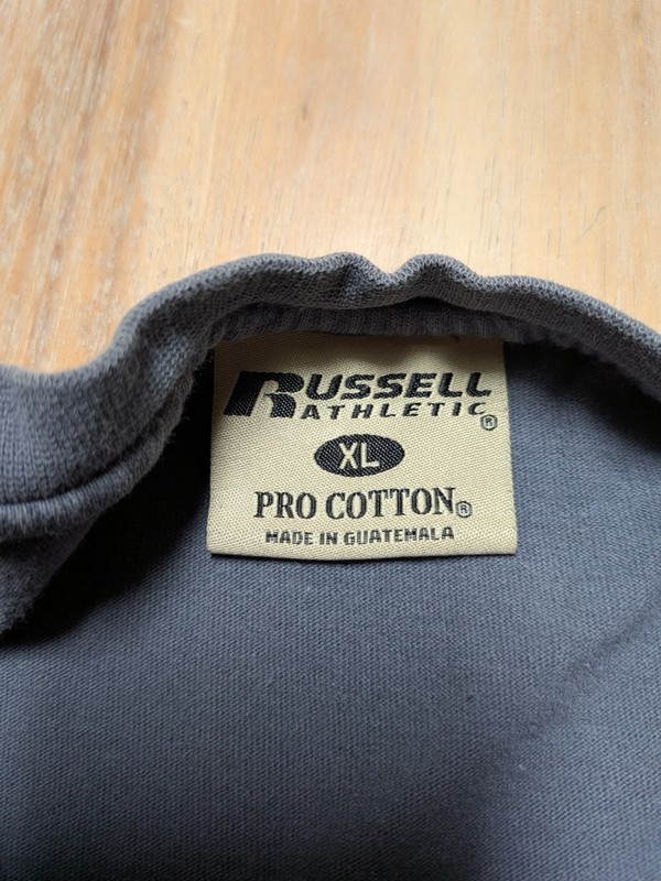 Vintage Russell Athletic Tank Shirt Mens Large 90s Made In USA Pro Cotton Grunge gallery