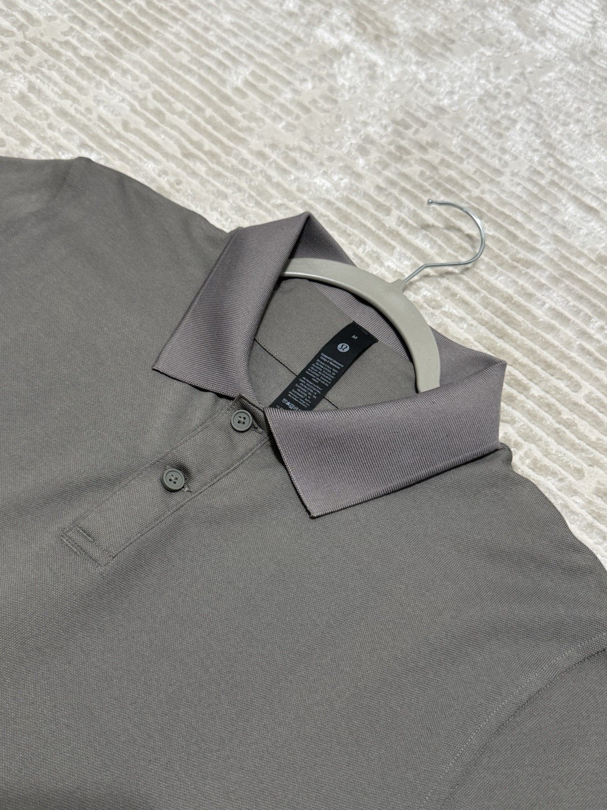 Lululemon Pique Classic Fit Short Sleeve Polo T Shirt Rover - Medium gallery