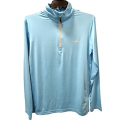 Habit Pullover Athletic Shirt Solar Factor Long Sleeve Norse Blue M