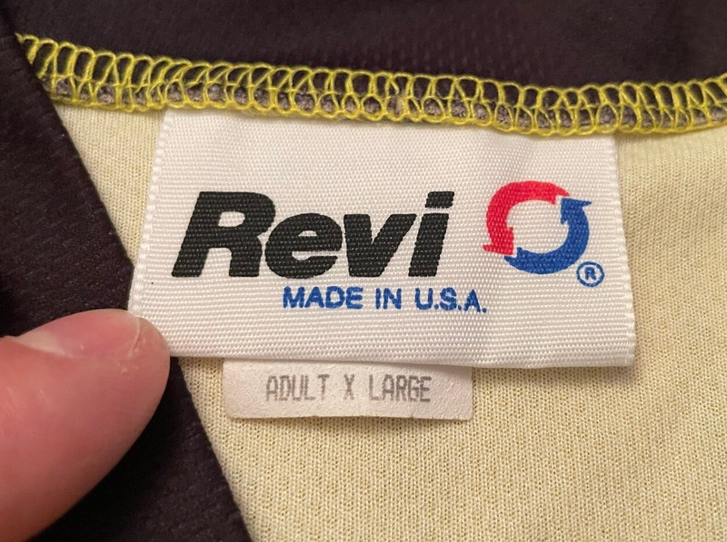 Vintage Y2K Revi Williams 2000 Cycling Biking Shirt Size XL Made In USA gallery