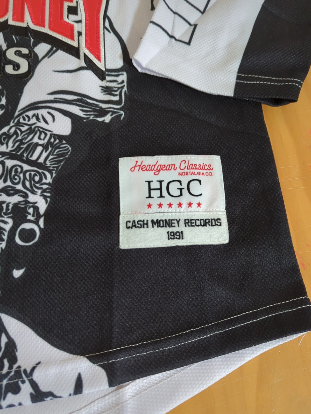Cash Money Records Streetwear Jersey Headgear Classics Mens Small S New NWT Rare gallery