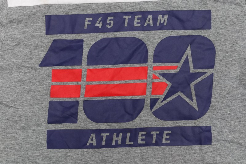 Men's Functional Forty Five Team 100 Activewear Tee - Mid Grey (Small) gallery