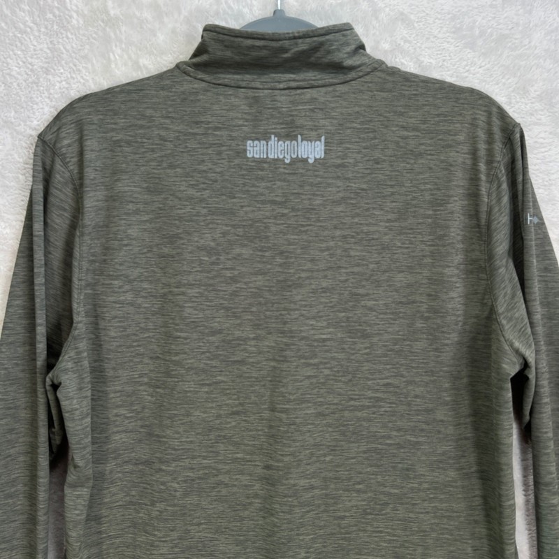 ANETIK Mens Small SD Loyal 1/4 Zip Pullover Performance UPF 30+ Stretch gallery
