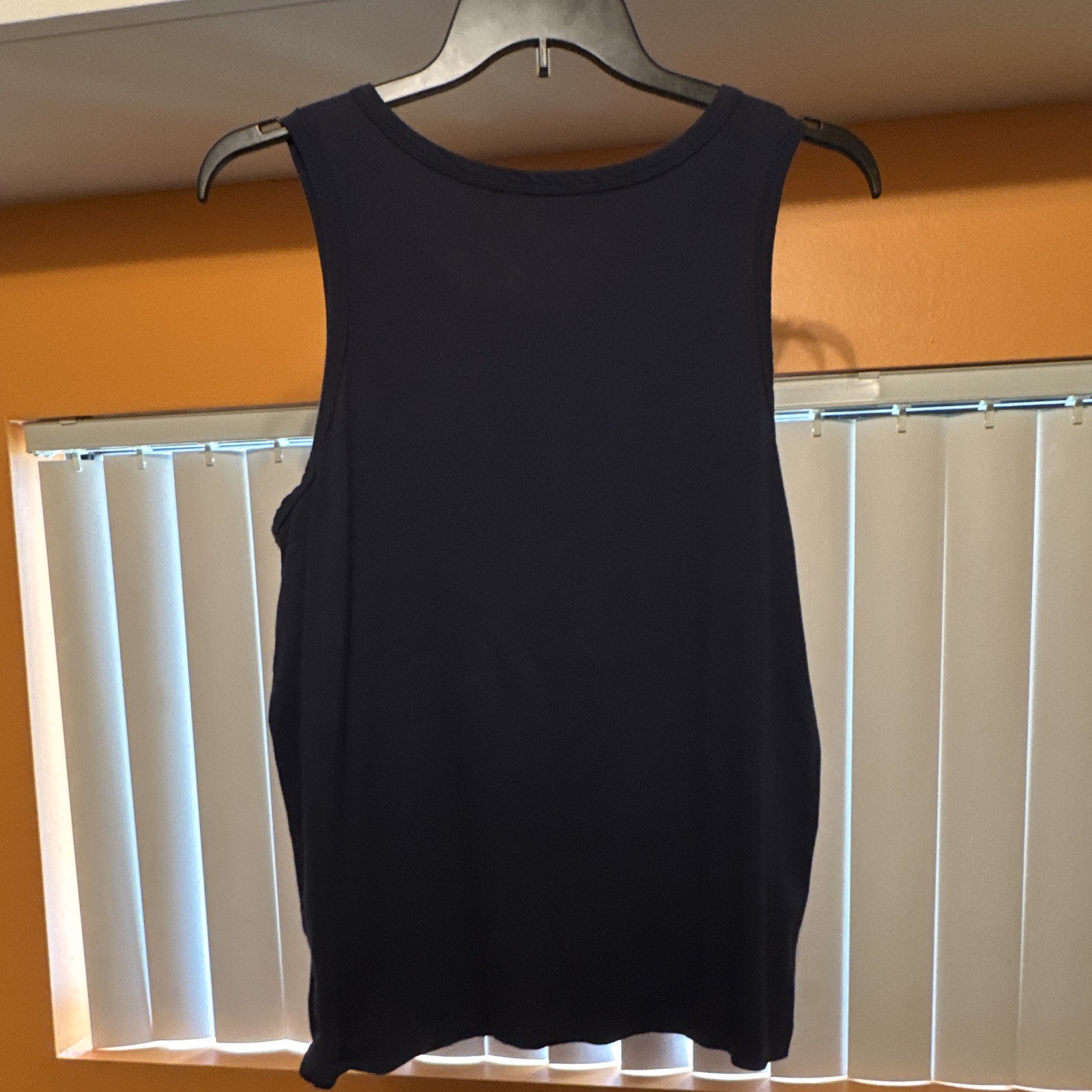 Nike Men's M Blue Dri-FIT Polyester Crew Neck Sleeveless USA Graphic Tank gallery